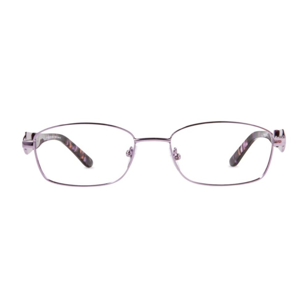 Lady M Collection AMELIA Eyeglasses Frame 51-17-135 Lilac with Rhinestones